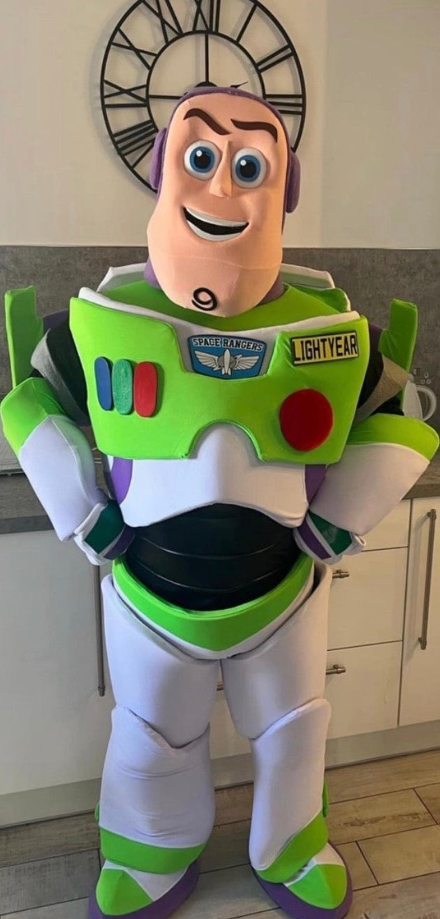 Buzz Lightyear mascot