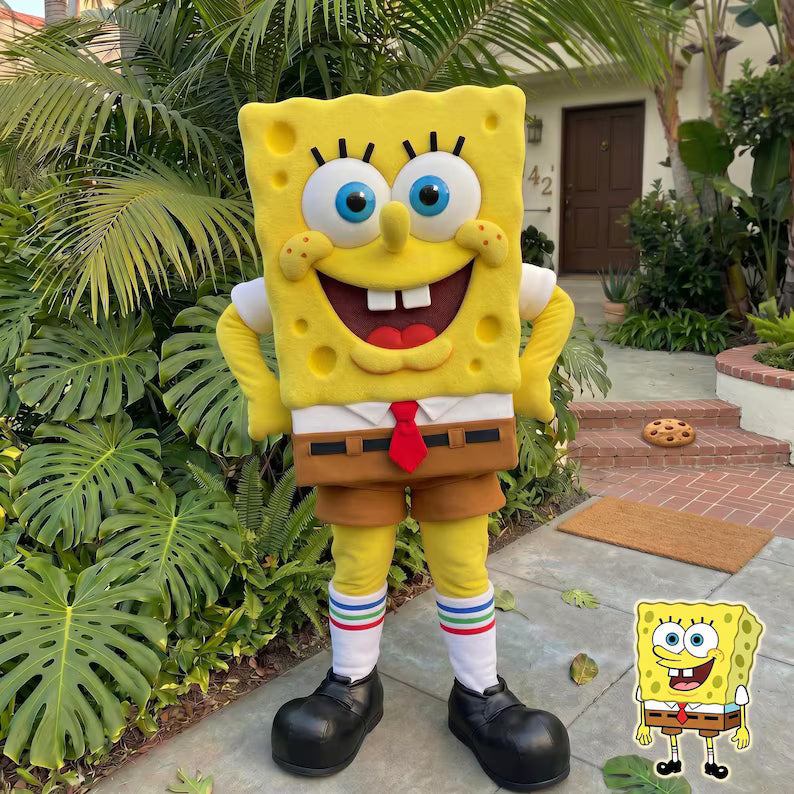 Sponge bob Mascot