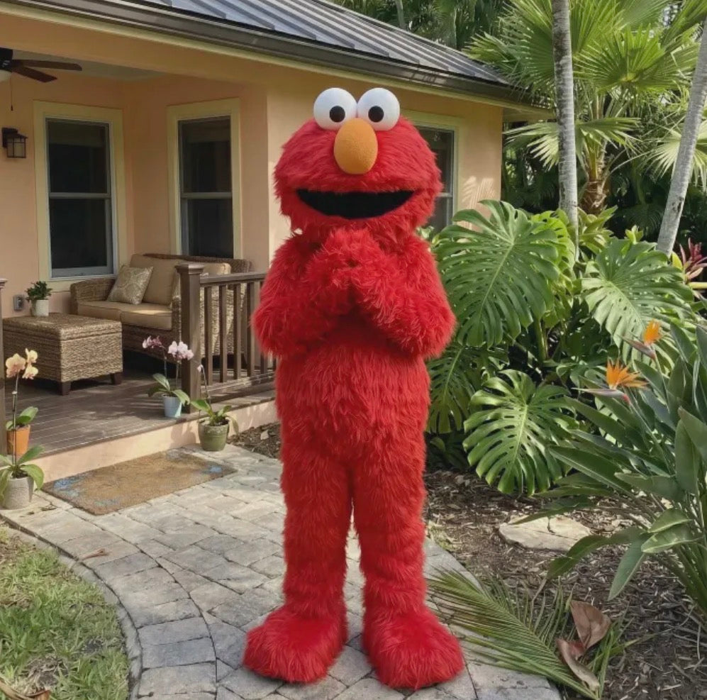 Elmo Mascot
